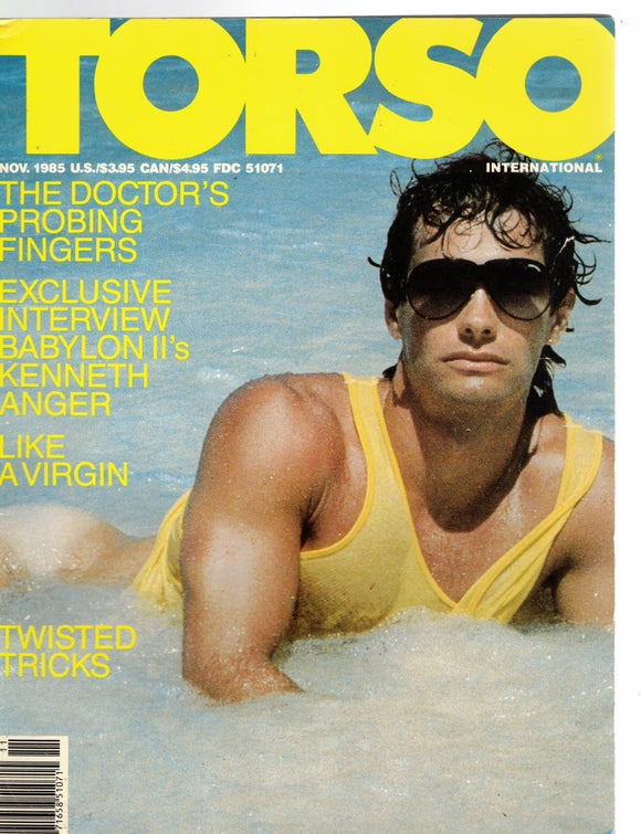 TORSO / 1985 / November / Gary Stevens / Scott Erran / Tony Appington / Kenneth Anger / Olaf Odegaard