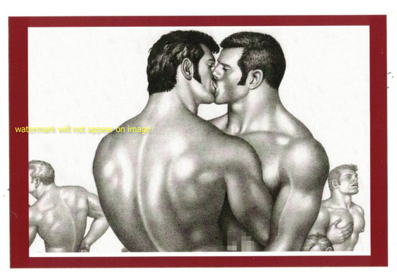 POSTCARD / Tom of Finland / The kiss