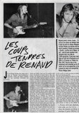 GAI PIED HEBDO FRANCE Magazine / 1984 / Janvier / No. 103 / Renaud / Francis Bacon / Andy Warhol