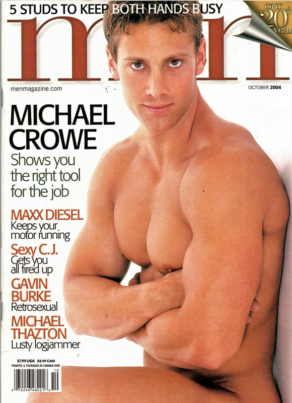 MEN Magazine / 2004 / October / Kent / Michael Crowe / Maxx Diesel / Gavin Burke / Michael Thazton //
