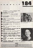 GAI PIED HEBDO FRANCE Magazine / 1985 Septembre / No. 184 / Chopin / Lars Von Trier / Jacques Higelin