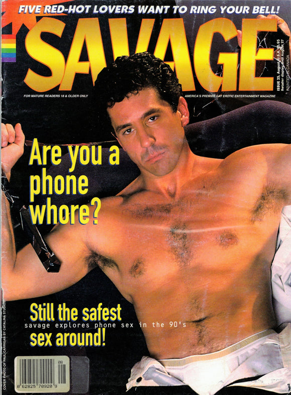 SAVAGE MALE / 1996 / August / Mike Nichols / Chance Caldwell / Paul Carrigan / Steve Cannon