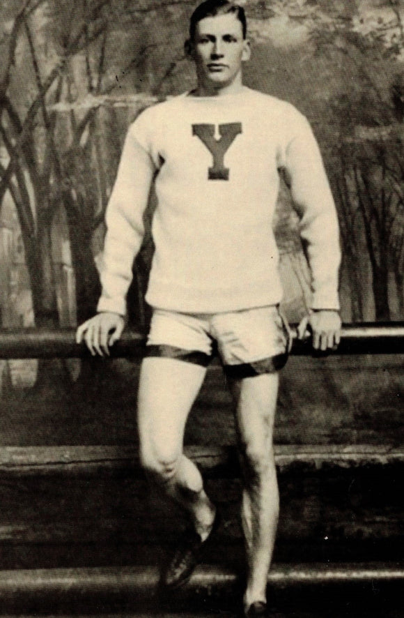 POSTCARD / Yale Track + Field Athlete, 1908