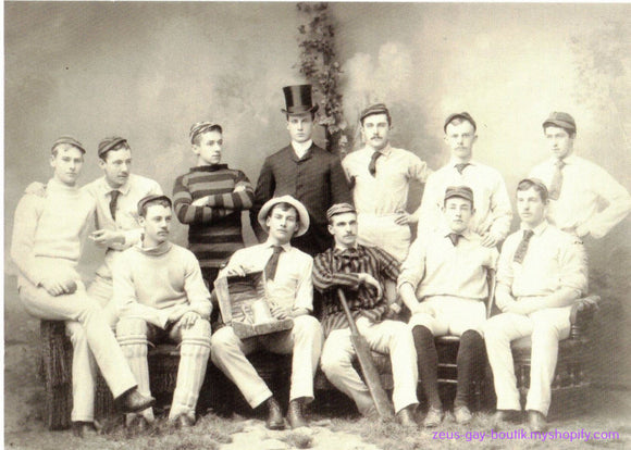 POSTCARD / Pennsylvania Cricket Team, 1897