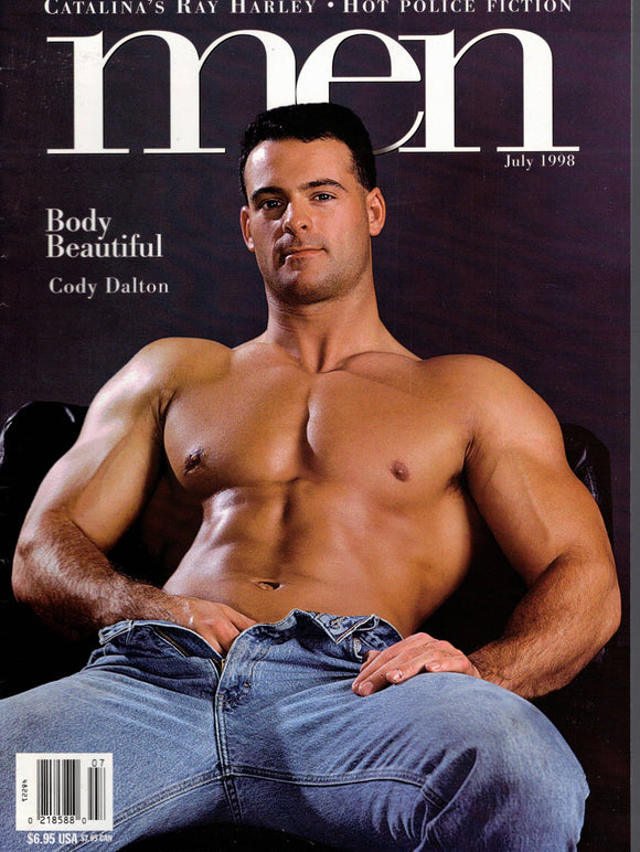 MEN Magazine / 1998 / July / Cody Dalton / Erec Gray / Christopher Kossen / Linden Davidson