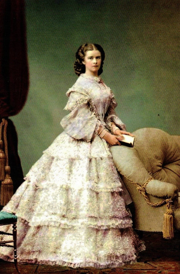 POSTCARD / Elizabeth of Austria (Sissi), 1861