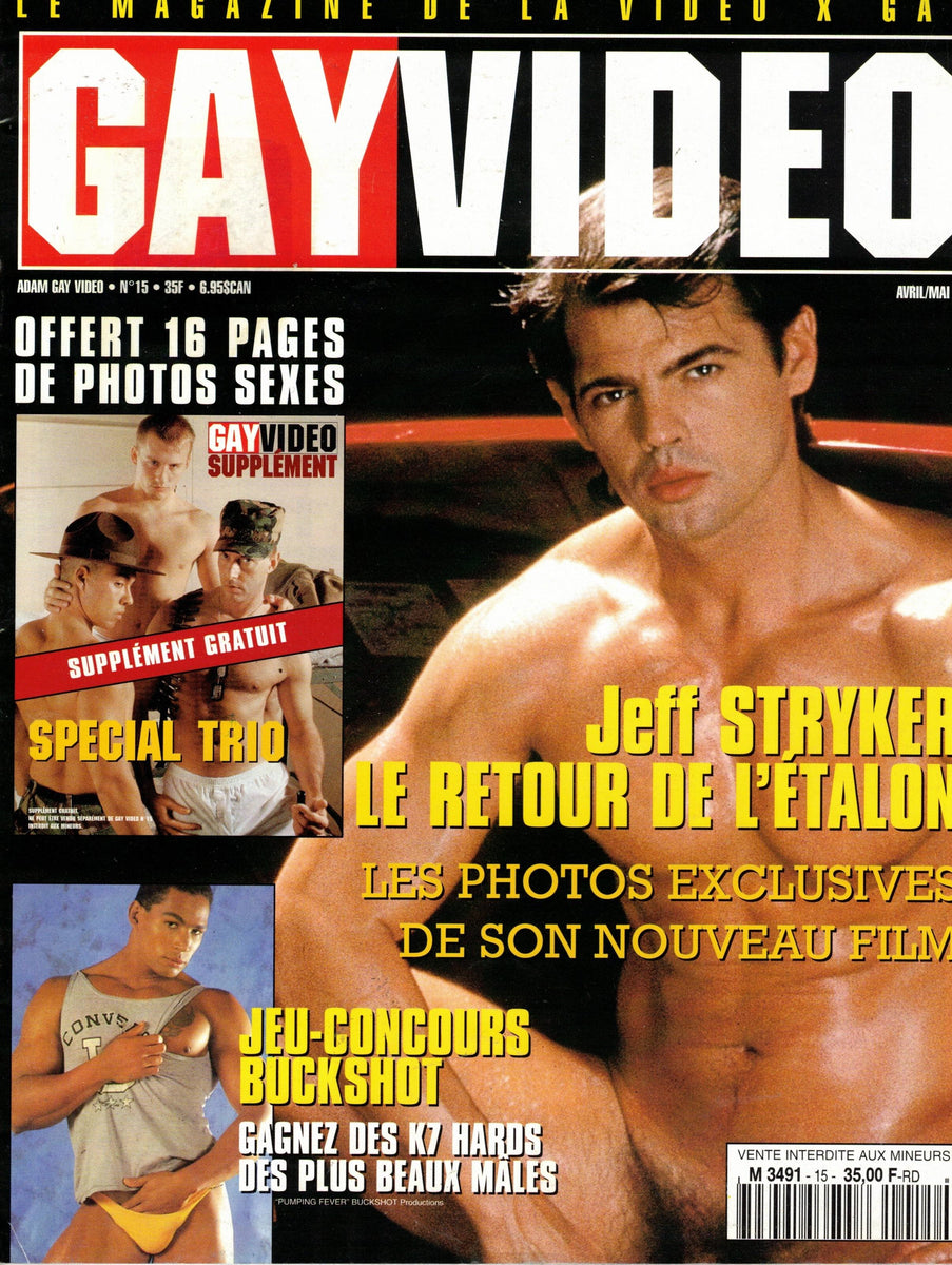 GAY VIDEO France / 1996 / Avril - Mai / Jeff Stryker / J.T. Sloan / Pa –  Zeus Gay Boutik