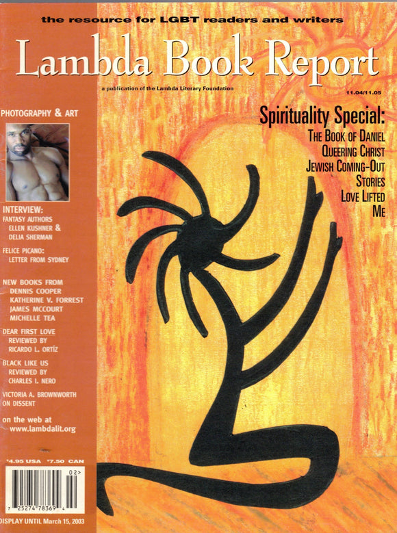 Lambda Book Report / 2002 / November - December / Katherine V. Forrest / Dennis Cooper