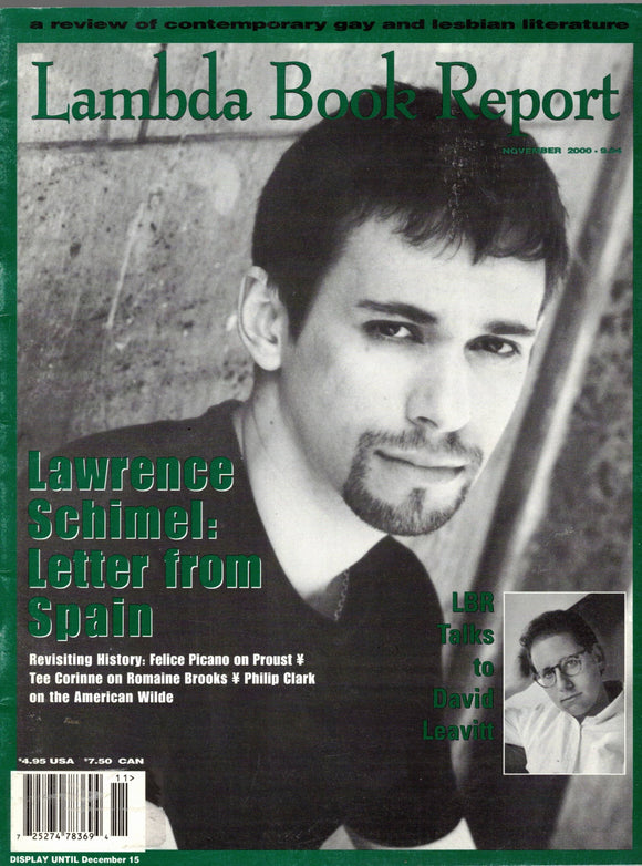 Lambda Book Report / 2000 / November / Lawrence Schimel / David Leavitt / Felice Picano