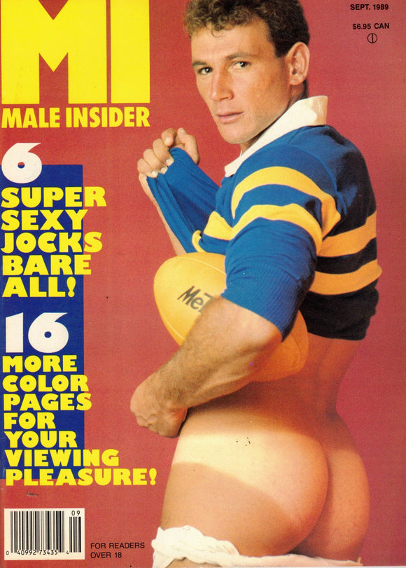 Male Insider / 1989 / September / Kristen Bjorn