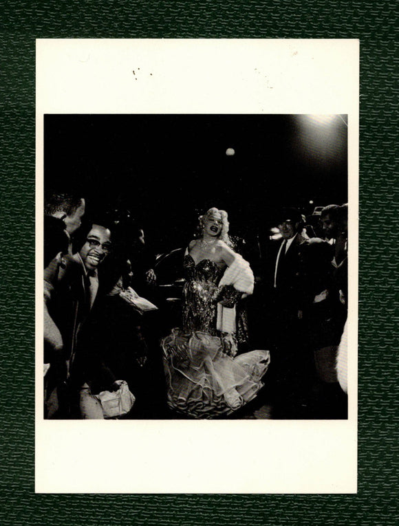 POSTCARD / Female impersonator's Grand Entrance, Chicago 1955 / PALLAS, Mickey
