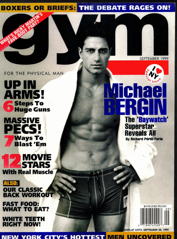 GYM Magazine / 1999 / September / Michael Bergin