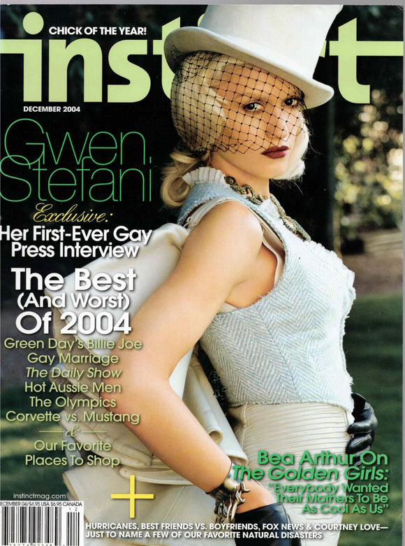 INSTINCT Magazine / 2004 / December / Gwen Stefani / Bea Arthur