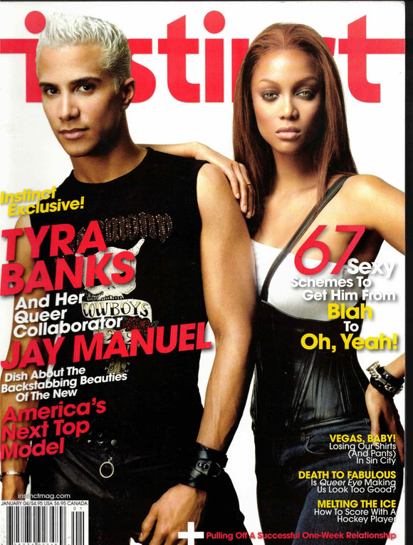 INSTINCT Magazine / 2004 / January / Jay Manuel / Tyra Banks