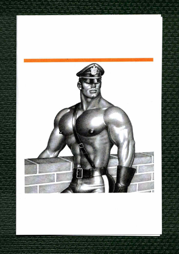 NOTE CARD / Tom of Finland / Sir !