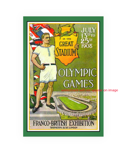 POSTCARD / London Olympic Summer Games, 1908