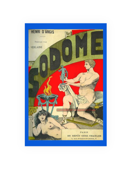 POSTCARD / Henri d'Argis / Sodome, 1888