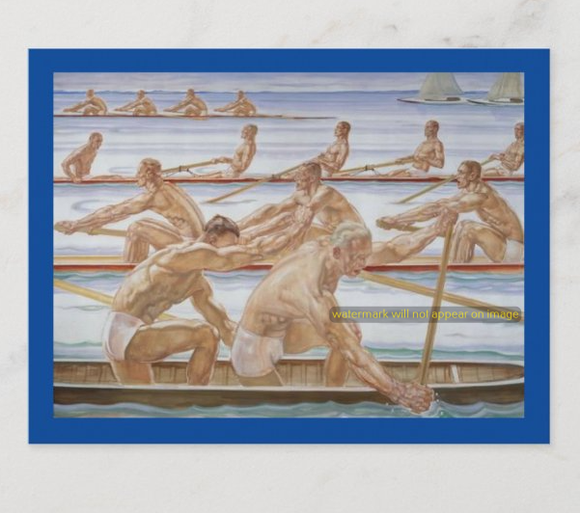 POSTCARD / JANESCH, Albert / Water Sport, 1934