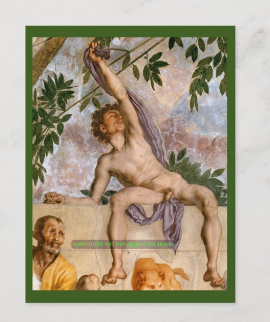 POSTCARD / POTORMO, Jacopo / Vertumnus + Pomona, 1519