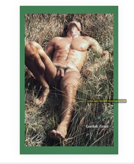 POSTCARD / Gordon Grant nude in field