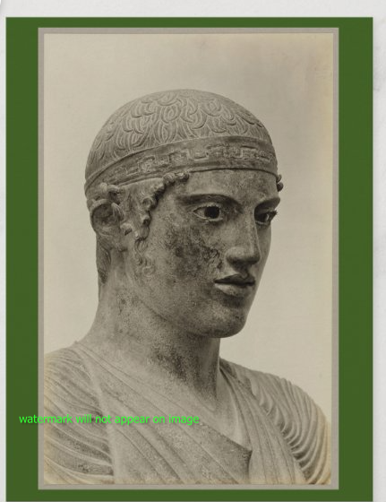 POSTCARD / Anonymous, Greece / Charioteer of Delphi, 478-474 BC