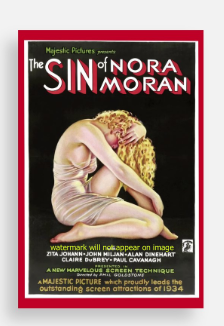 POSTCARD / THE SIN OF NORA MORAN, 1933 / Phil Goldstone