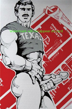 POSTCARD / ETIENNE / Texas nude renovation guy