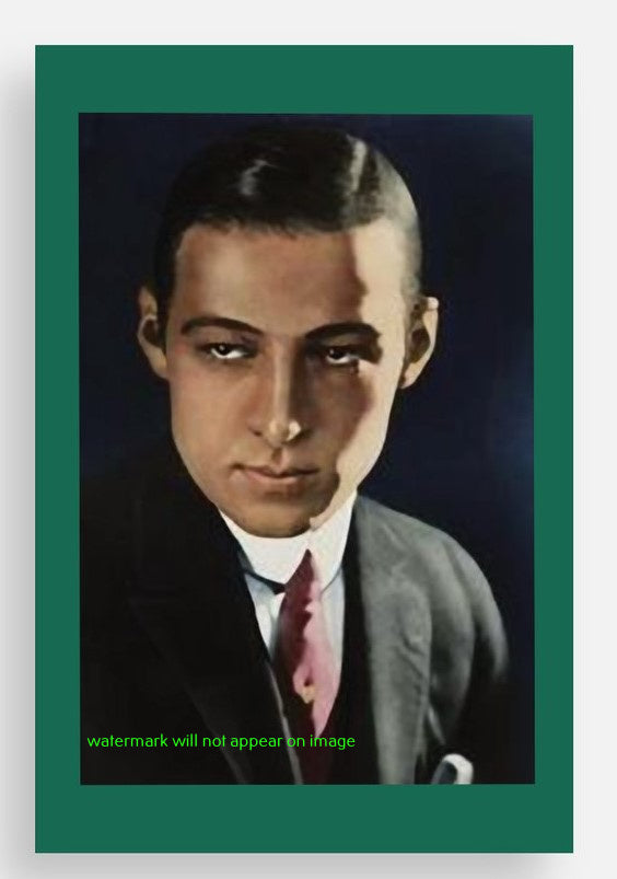 POSTCARD / Rudolph Valentino / Headshot, 1920s