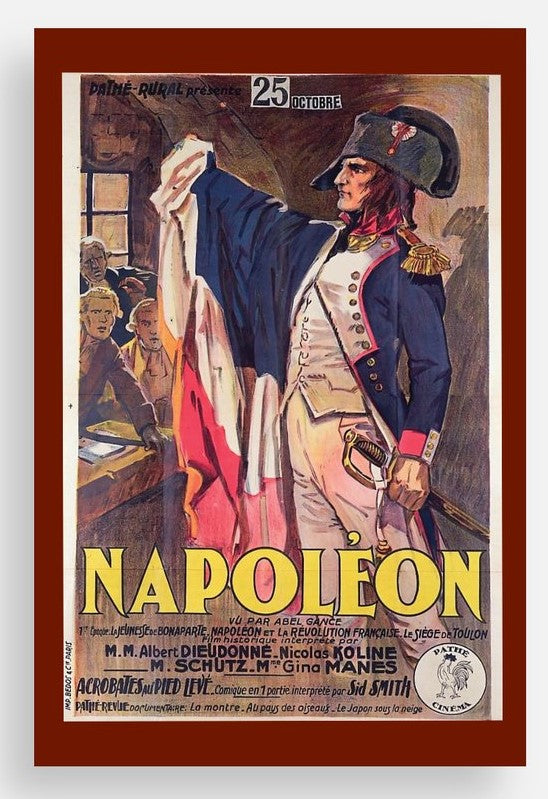 POSTCARD / Napoléon, 1927 / Abel Gance / Albert Dieudonné