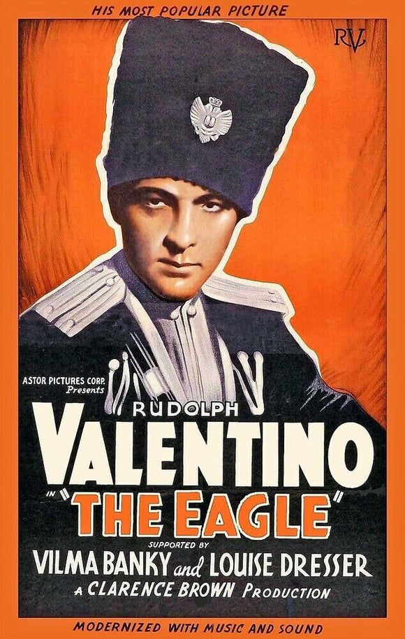 POSTCARD / THE EAGLE, 1925 / Clarence Brown