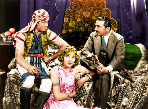 POSTCARD / Rudolph Valentino + Vilma Banky + George Fitzmaurice / Son of the Sheik, 1926