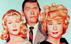 GREETING CARD / BEWITCHED / Elizabeth Montgomery, Dick York, Agnes Moorehead