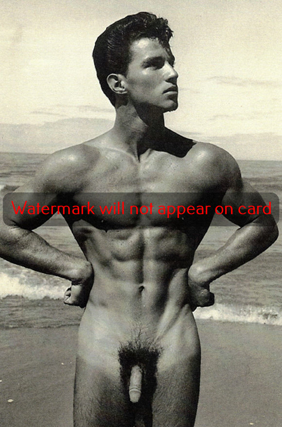 GREETING CARD / Glen Bishop nude