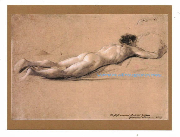 POSTCARD / KLIMT Gustav / Academic Male, 1888