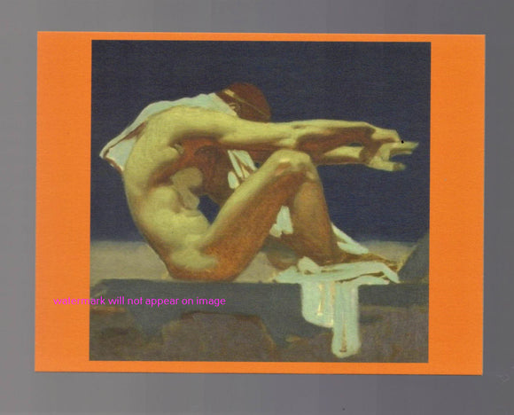 POSTCARD / LEYENDECKER Joseph / Male nude study, 1930