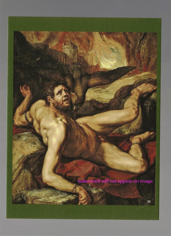 POSTCARD / GOLTZIUS Hendrick / Prometheus + the eagle, 1613