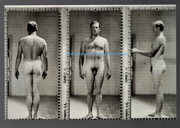 POSTCARD / Soldier physical exam record