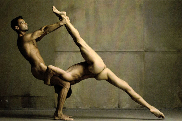 GREETING CARD / Two male dancers