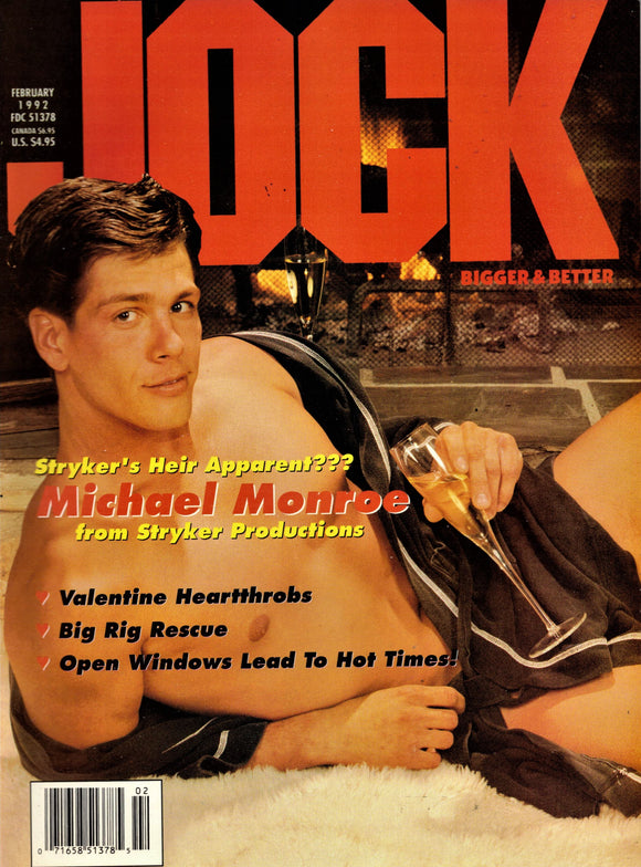 JOCK / 1992 / February / Michael Monroe / Kane Dixon / Jordan Hill / Adam Archer