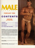 MALE PICTORIAL / 1992 / February / Paul Becker / Joe Reeve / Gavin Dillard / Adam Rose / John Galt / Jeffrey Spears / Brad Crawford / Gene Barber