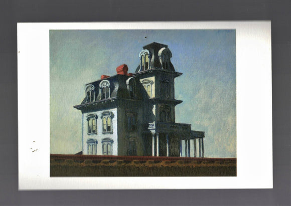 NOTE CARD / HOPPER, Edward / House by the railroad, 1925