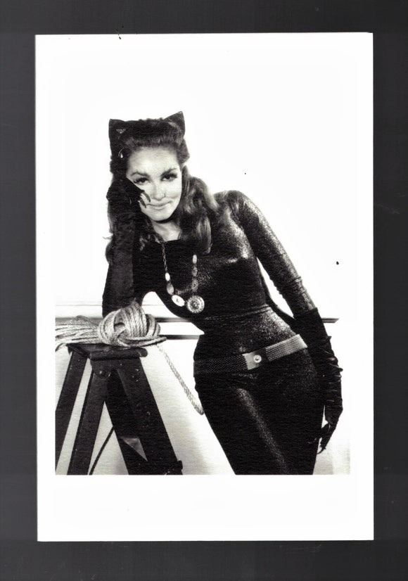 NOTE CARD / Batman / Cat Woman / Julie Newmar