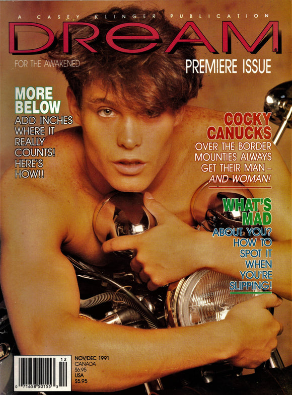 Dream / 1991 / November/ Premiere Issue / Beau Harkins / Suze Raines / Jon Lake / Ryan Idol (+ poster) / David Coutts / Wilfried Forster / Bob Ivers / Nico