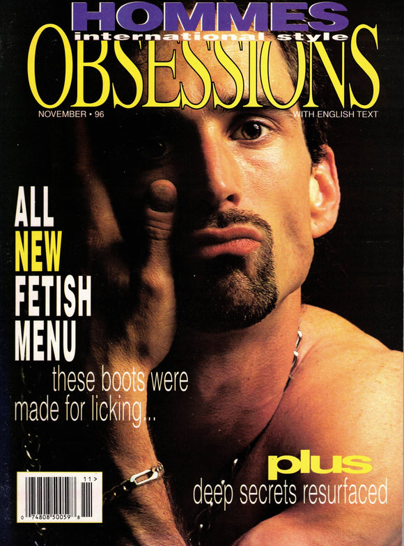 OBSESSIONS Hommes International Style / 1996 / November