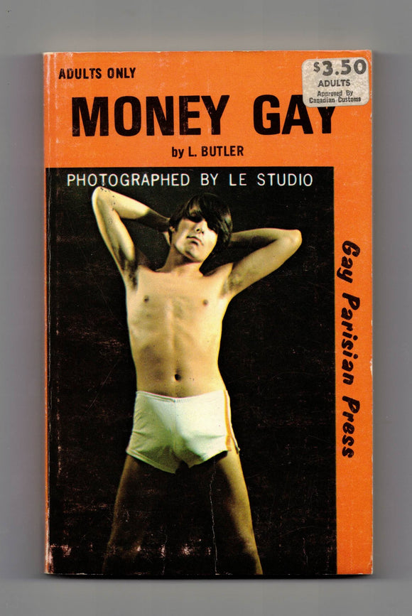 PULP FICTION / L. BUTLER / Gay Parisian Press / Money Gay / 1970