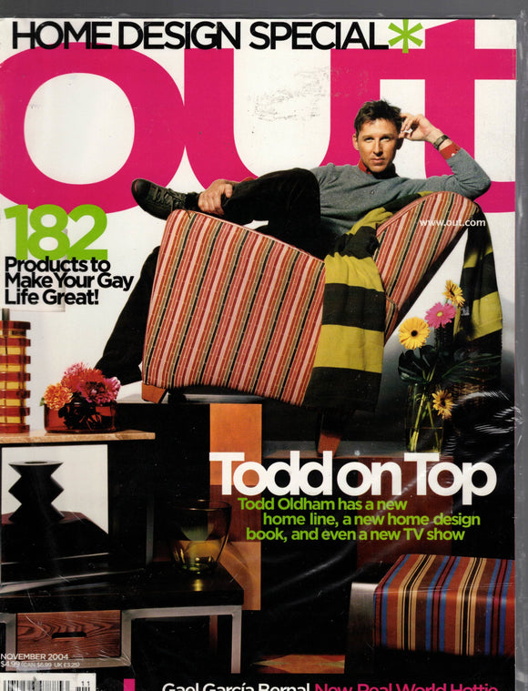 OUT MAGAZINE / 2004 November / Todd Oldham