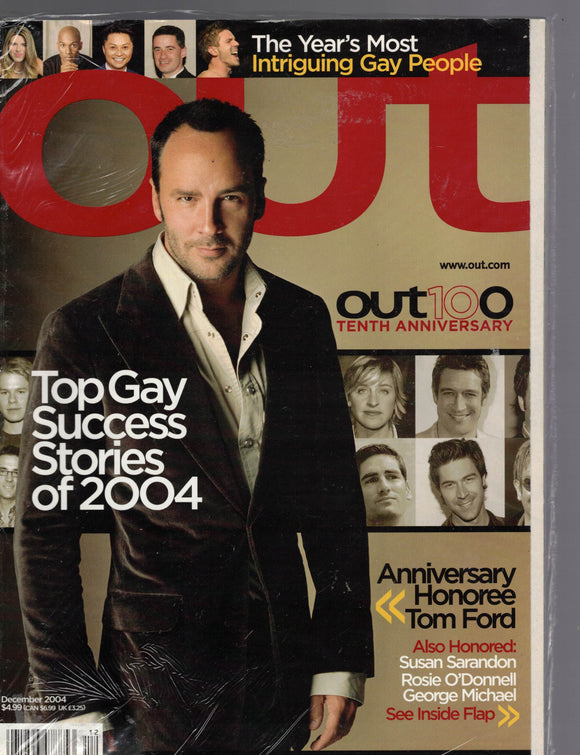 OUT MAGAZINE / 2004 December / Tom Ford
