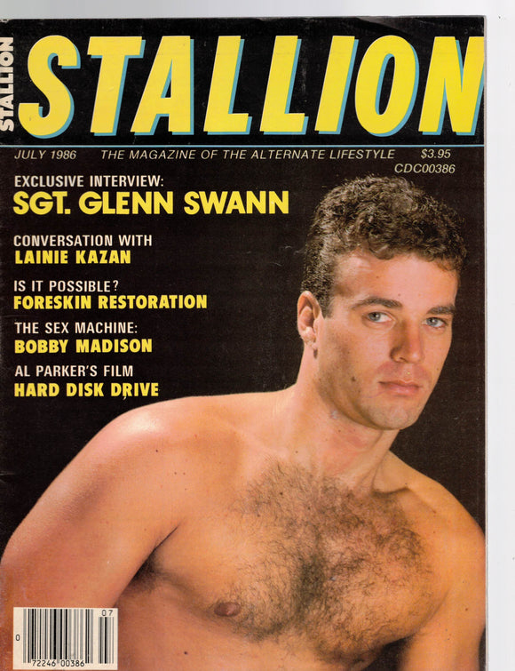STALLION / 1986 / July / Glenn Swann / Lainie Kazan / Bobby Madison / Mike Allen