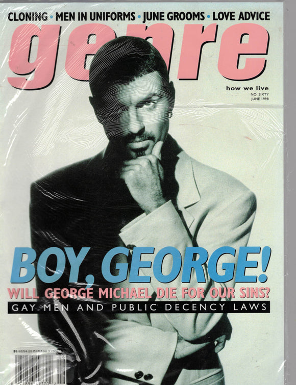 GENRE Magazine / 1998 / June / George Michael