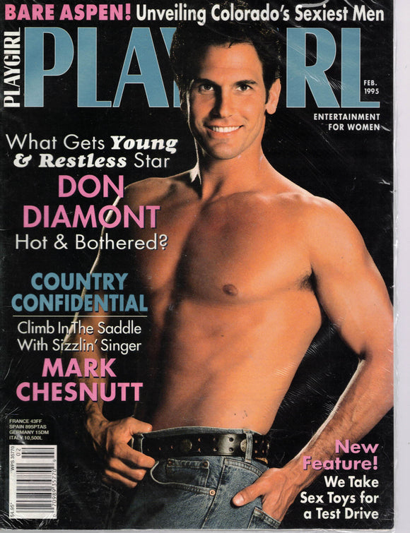 PLAYGIRL / 1995 / February / Don Diamont